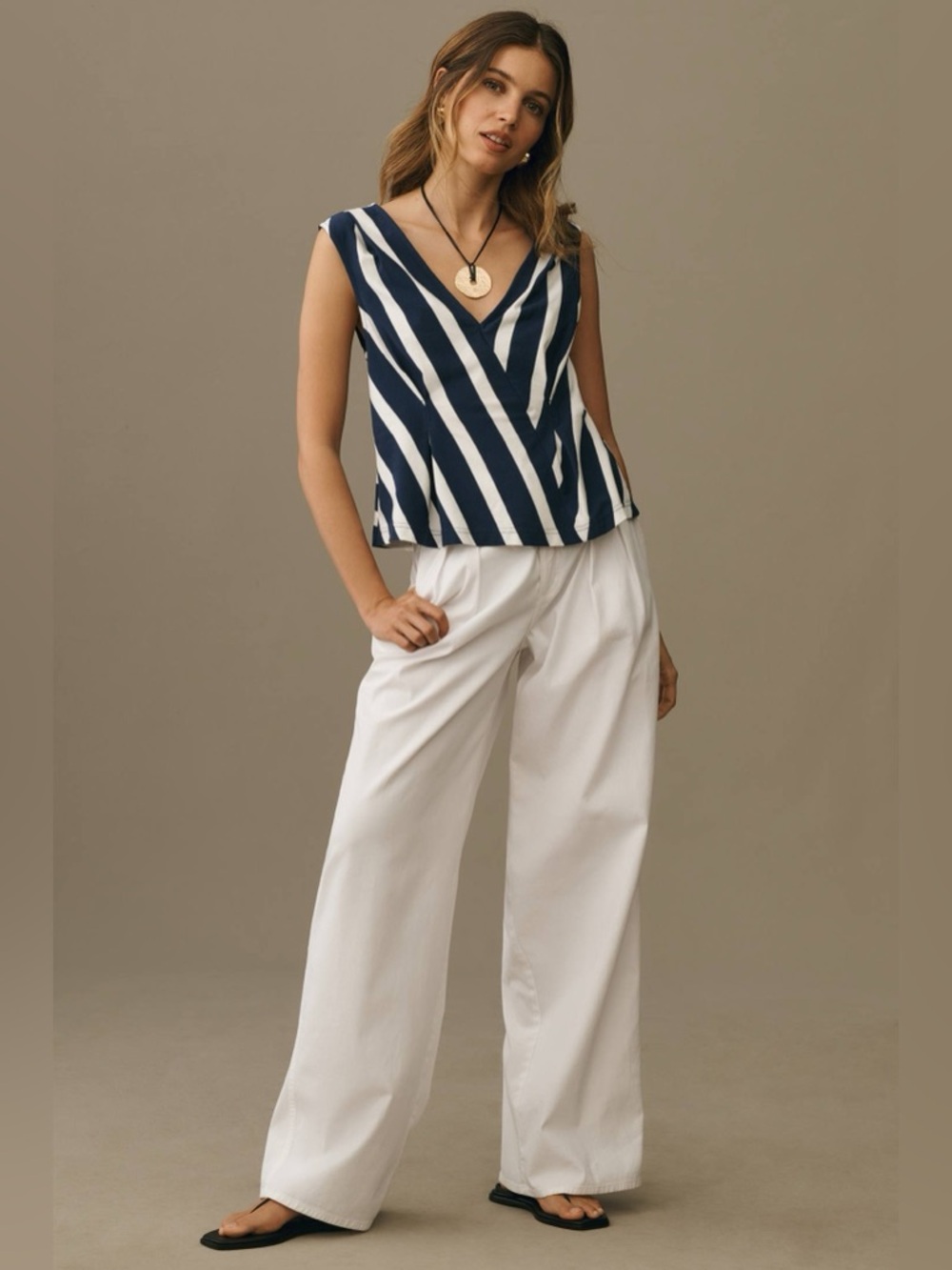 Maeve Anthropologie Sleeveless V-Neck Corset - Picture 3 of 5